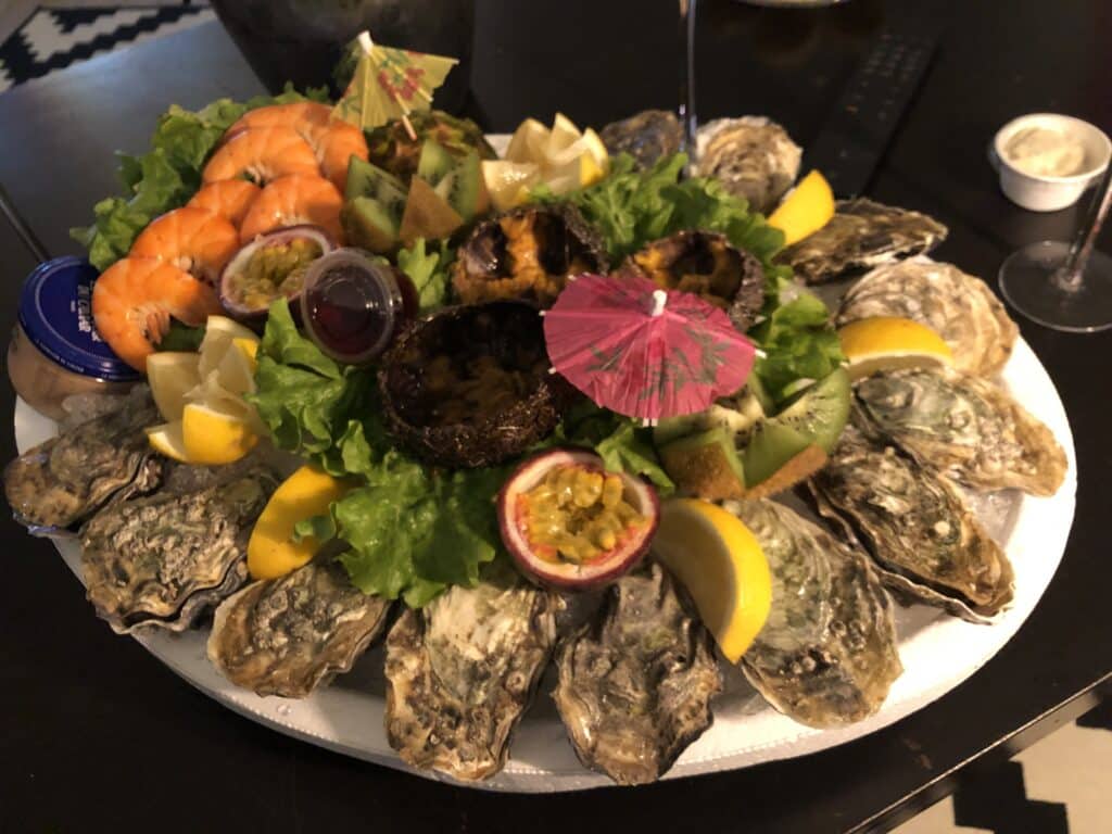 Fruit de mer - Cuisine du Moyen-Orient